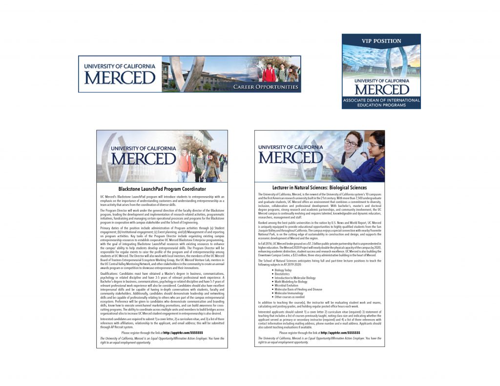 University of California Merced Working With JobElephant Jobelephant