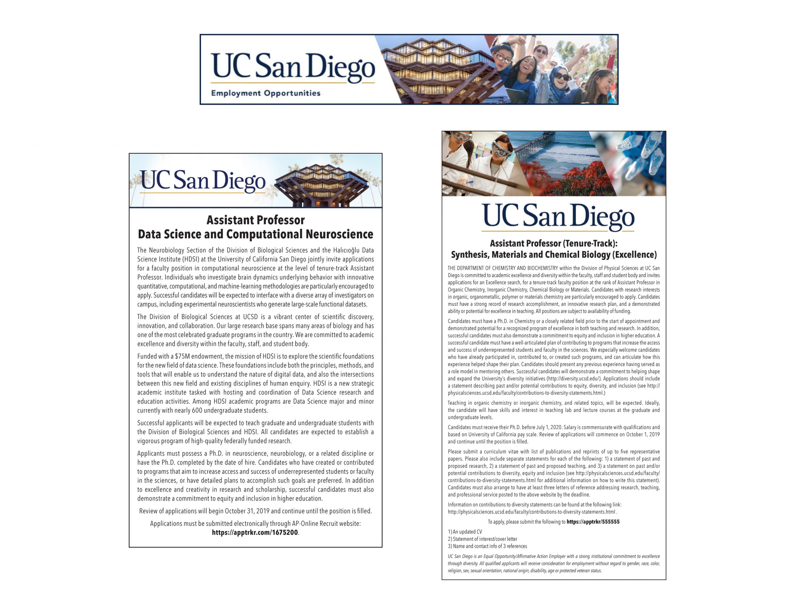 University of California, San Diego – Working With JobElephant | Jobelephant